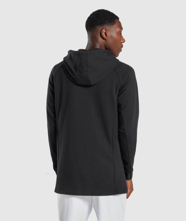 Panske Mikiny S Kapucňou Gymshark Critical Čierne | MH3956420